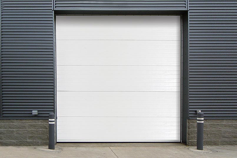 Insulated Sectional Steel-Back Doors